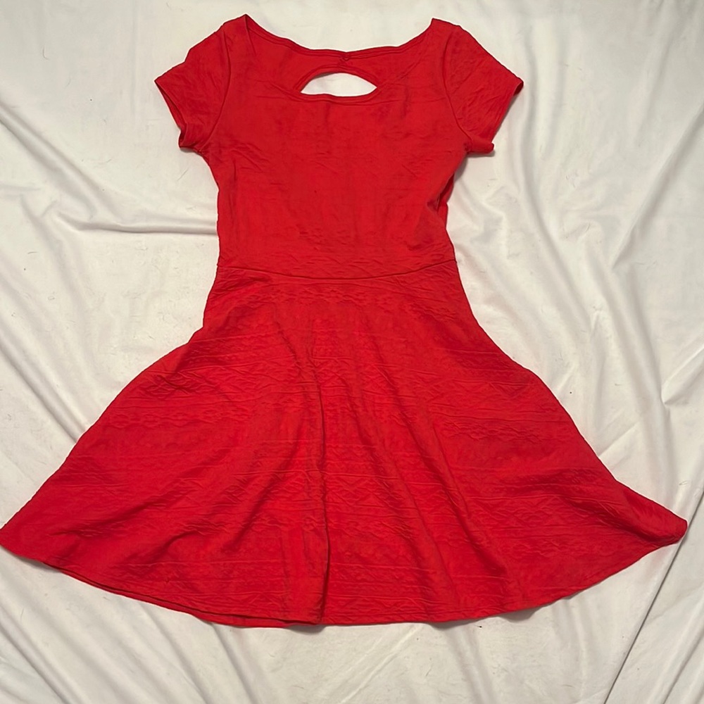 Stretchy soft hot pink Charlotte Russe dress